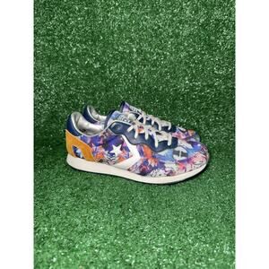 Converse Run Star Trainer Floral‎ Print Sneakers Girls Size 8 Retro One Star